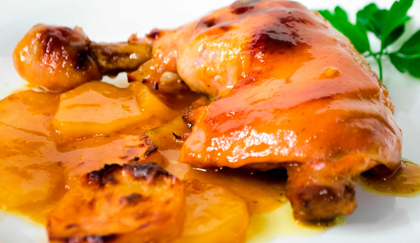 Muslos de Pollo a la Miel